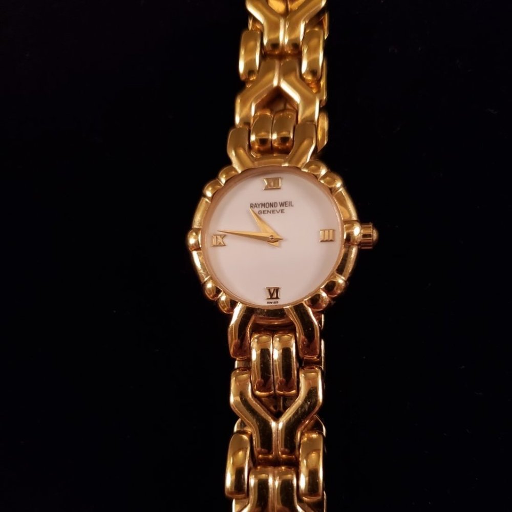 Raymond Weil 18K Gold Plated Watch